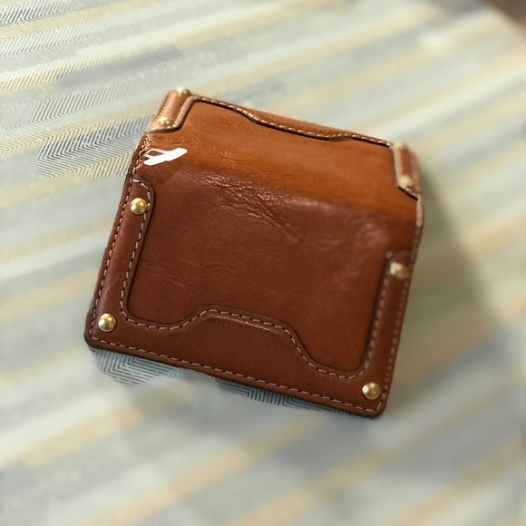 Genuine Camel color Leather card /I.d. Holder - Picture 11 of 11